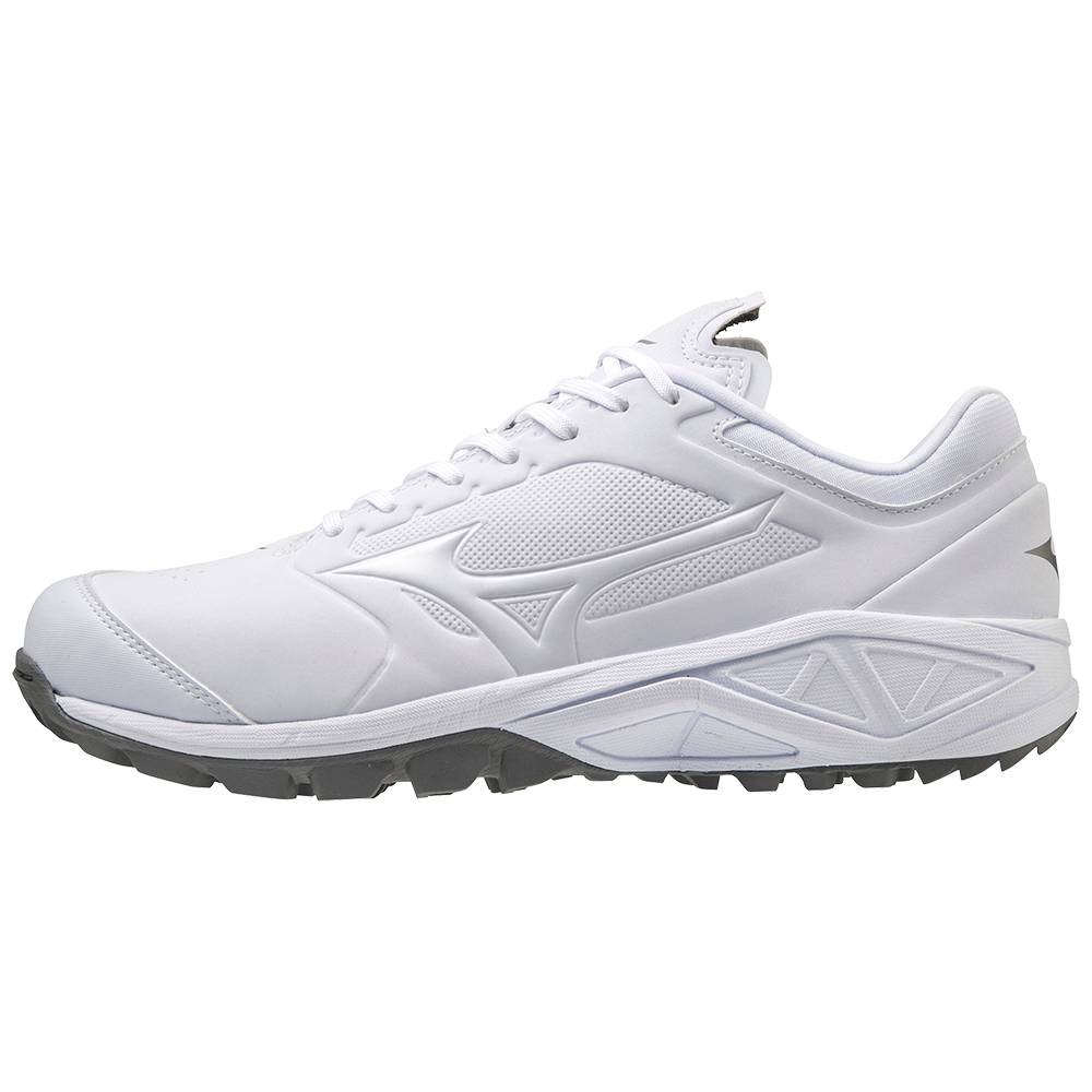 Scarpe Baseball Mizuno Dominant 3 All Surface Turf Donna - Bianche - 25690-VYWU